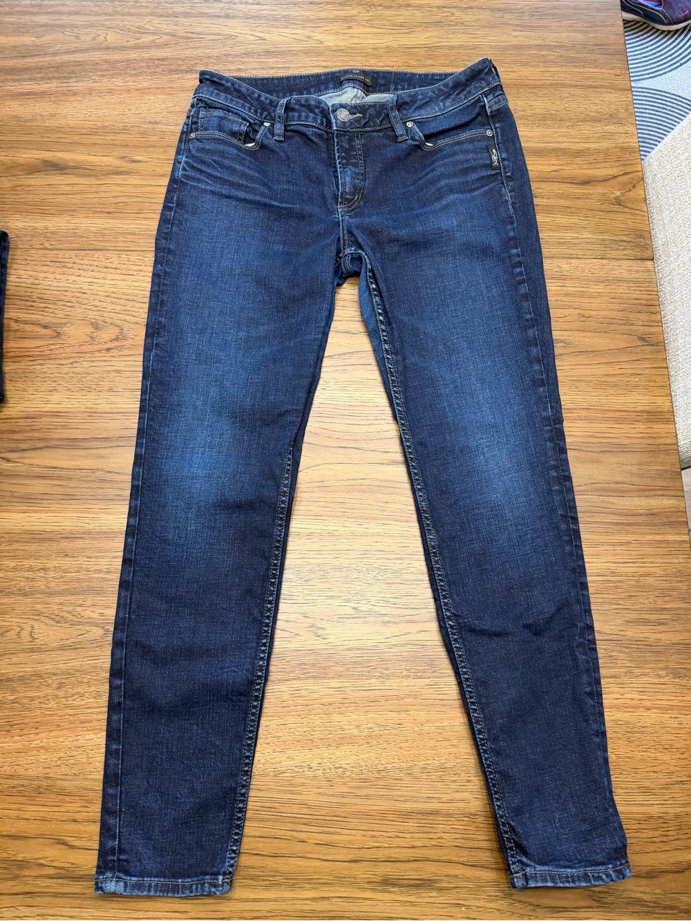Silver Jeans Dark Blue Women’s Skinny Jeans